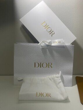 Dior Gift Packaging Set (Bag, tissue, ribbon, envelope and dustbag)